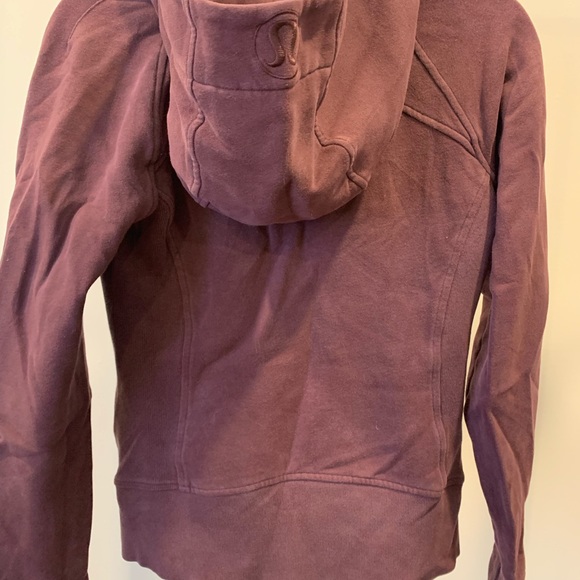 Maroon Size 4 LuluLemon Scuba Sweater - Picture 2 of 5
